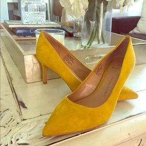 Golden Yellow (mustard) Heels